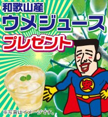 梅ジュース プレゼント