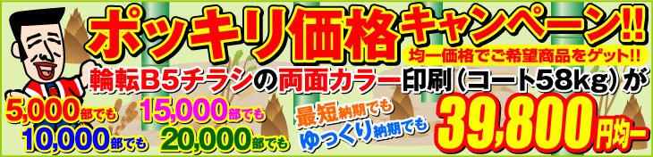 ポッキリ価格キャンペーン!!