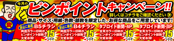 ピンポイントキャンペーン