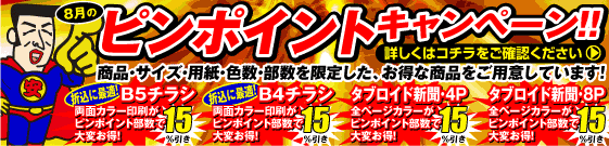 ピンポイントキャンペーン