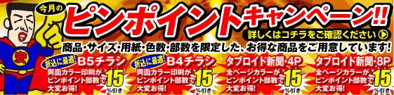 ピンポイントキャンペーン
