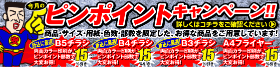 ピンポイントキャンペーン