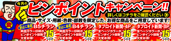 ピンポイントキャンペーン