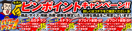 ピンポイントキャンペーン