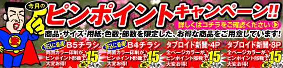 ピンポイントキャンペーン