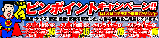 ピンポイントキャンペーン