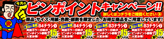 ピンポイントキャンペーン