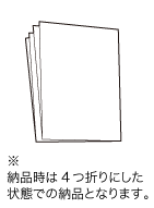 更に二つ折・Ｂ５仕上げ