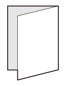 二つ折イラスト