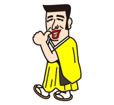 ビシッと決めてる安マン